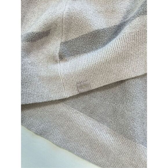 Barefoot Dreams Cozy Chic Ultra Lite Ocean Reef Pullover Zebra Print Size Large - Picture 5 of 10